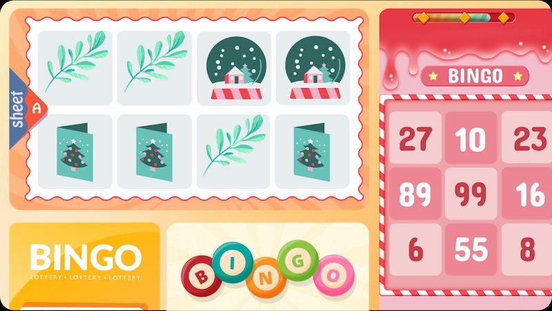Online bingo is also a popular game nowadays.