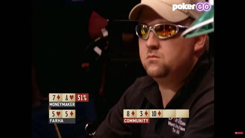 The classic 2003 WSOP Main Event final.